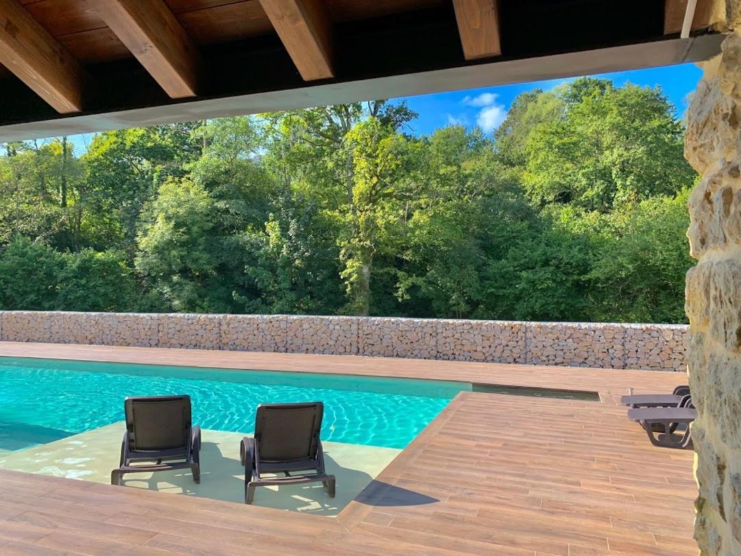 2 Apartamentos En Villa Con Piscina Privada En Asturias El Marquesau Noriega Exteriör bild