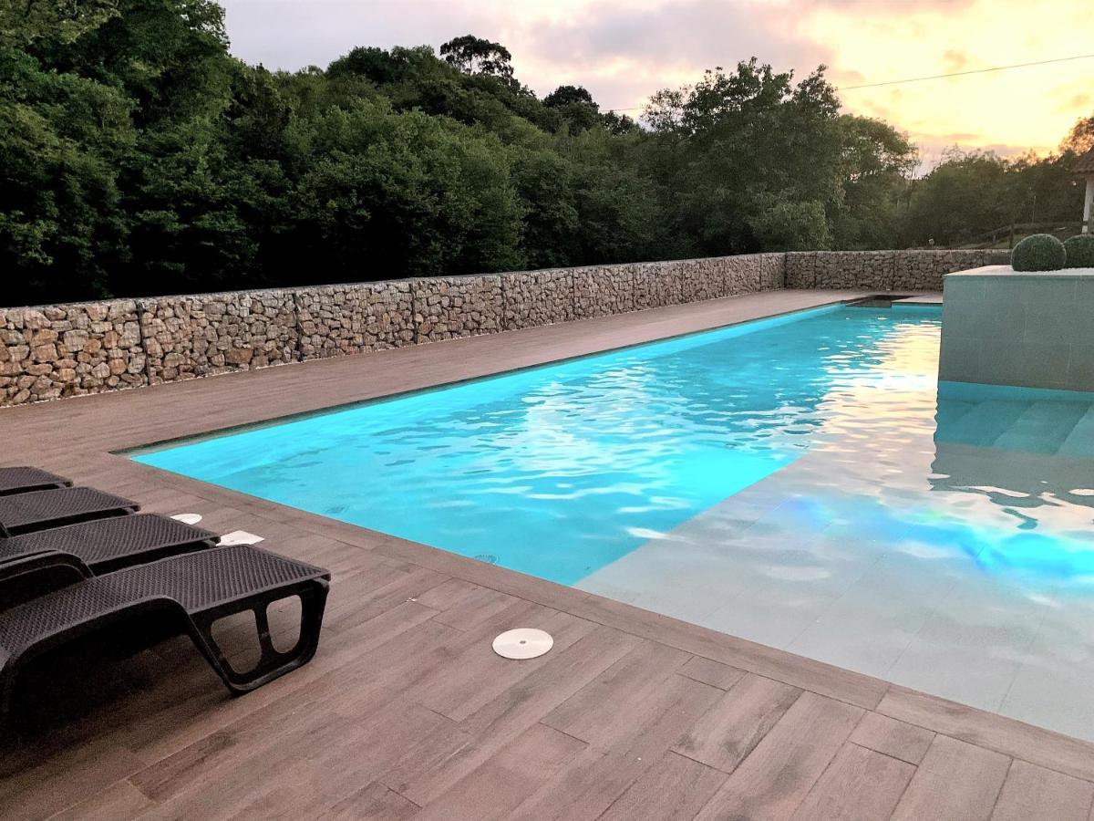 2 Apartamentos En Villa Con Piscina Privada En Asturias El Marquesau Noriega Exteriör bild